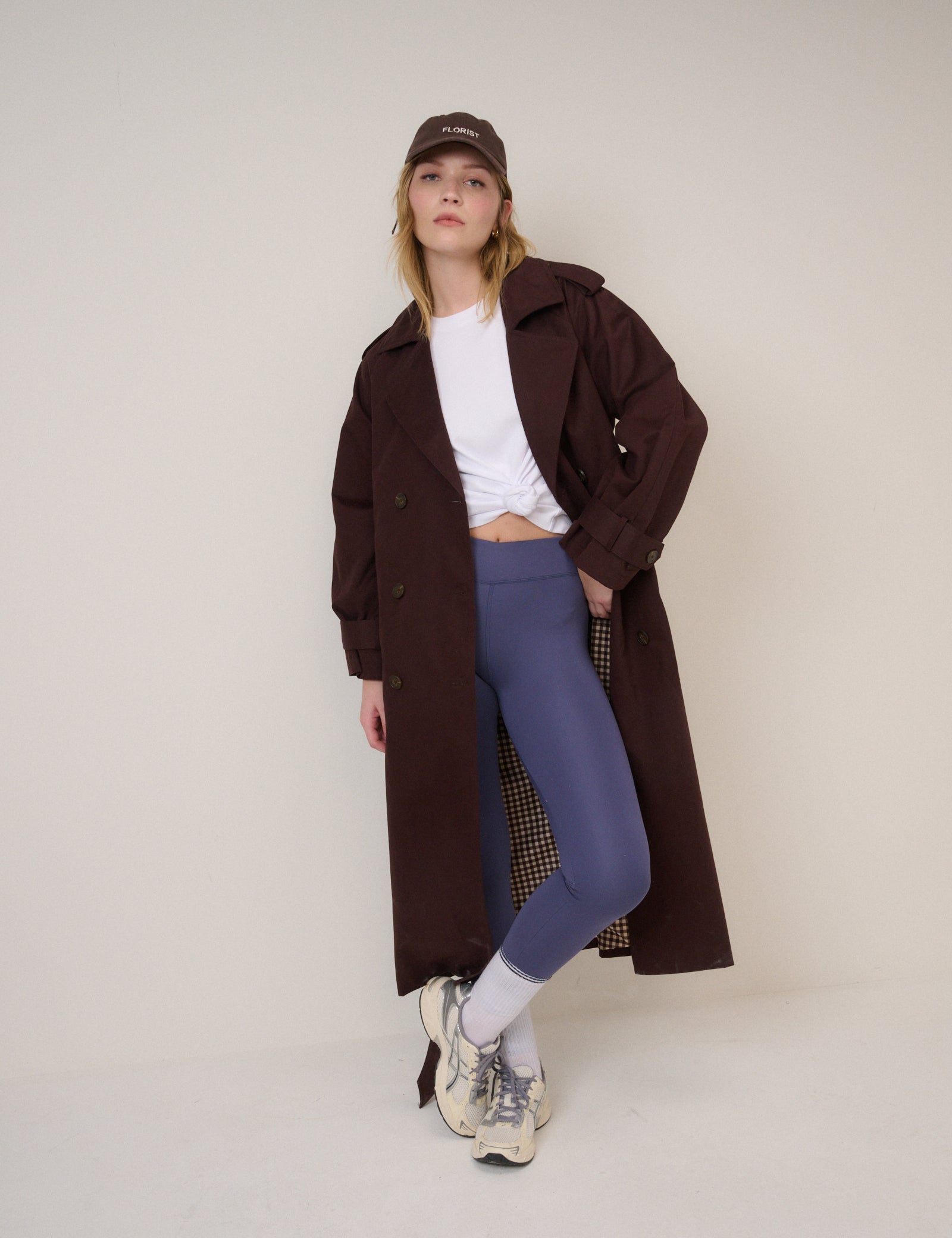 Blue Athleisure Leggings