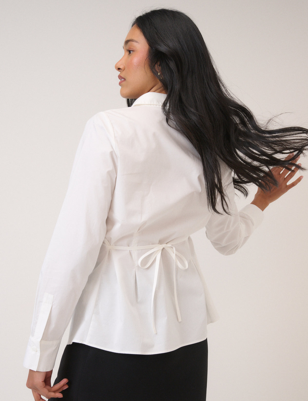 White Fitted Shirt