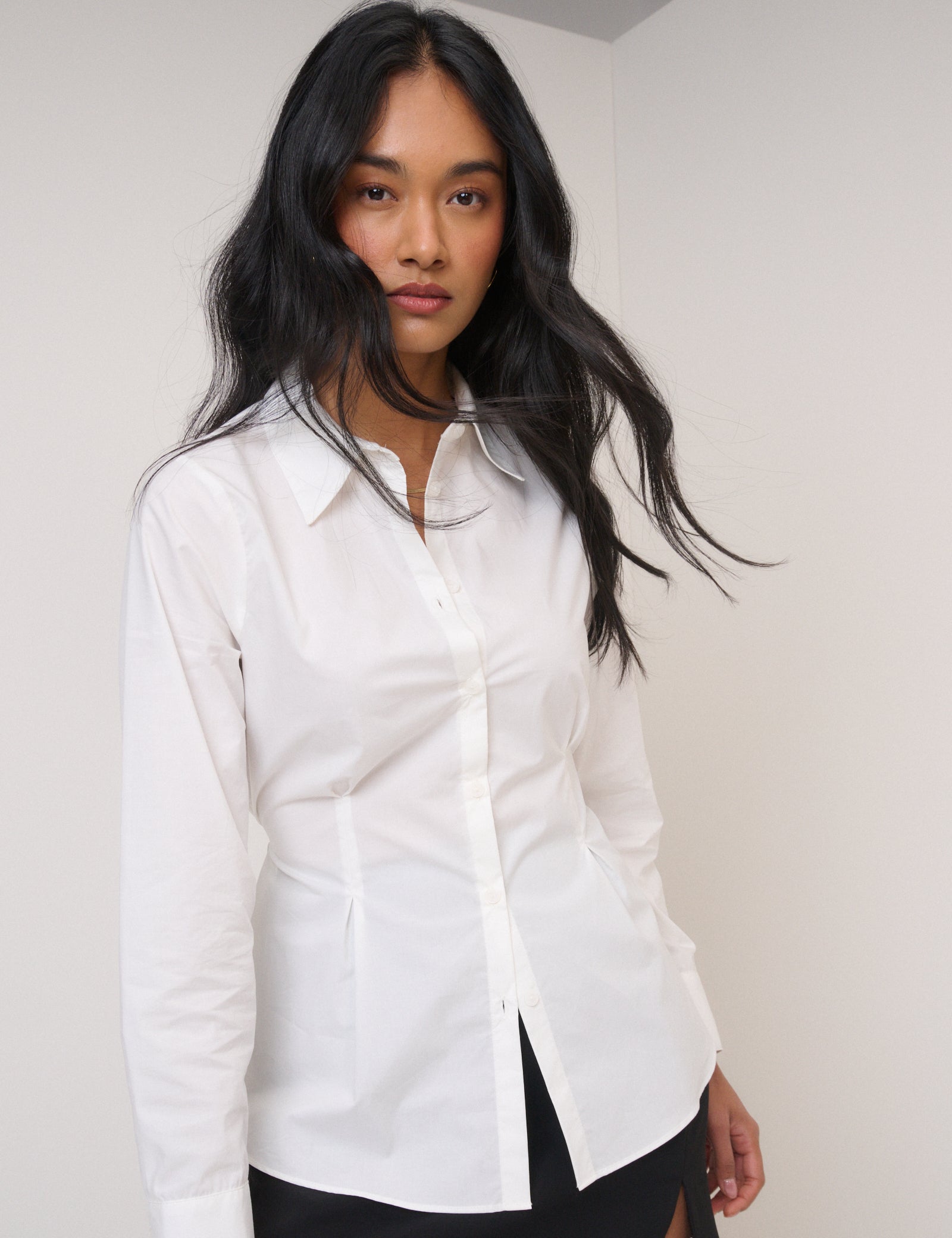 White Fitted Shirt White Fitted Shirt
