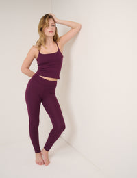 Burgundy Athleisure Vest