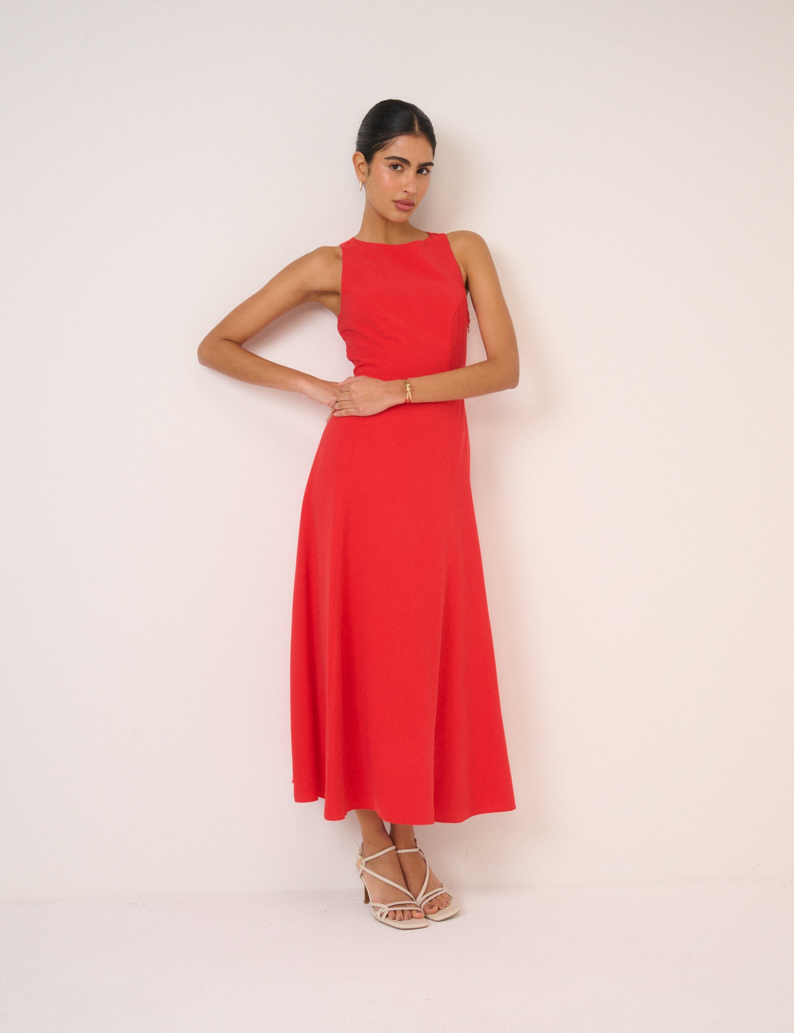 Red Reign Midi Dress Red Reign Midi Dress