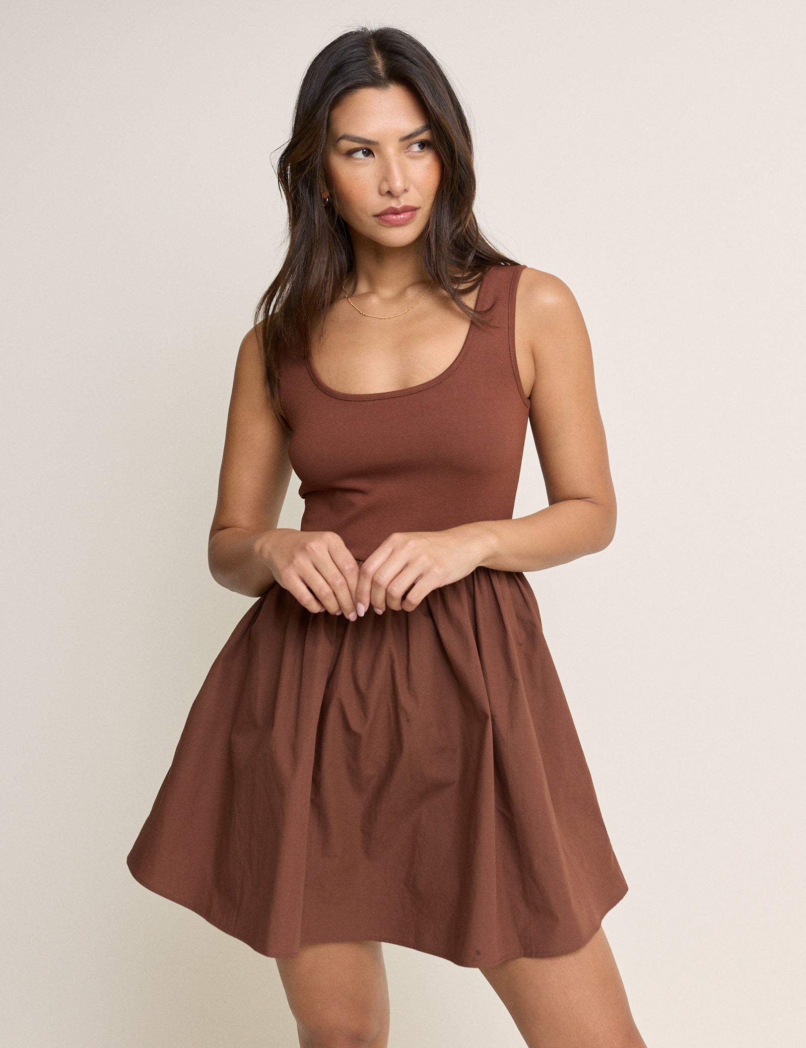Brown Colorado Mini Dress Brown Colorado Mini Dress