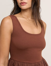 Brown Colorado Mini Dress