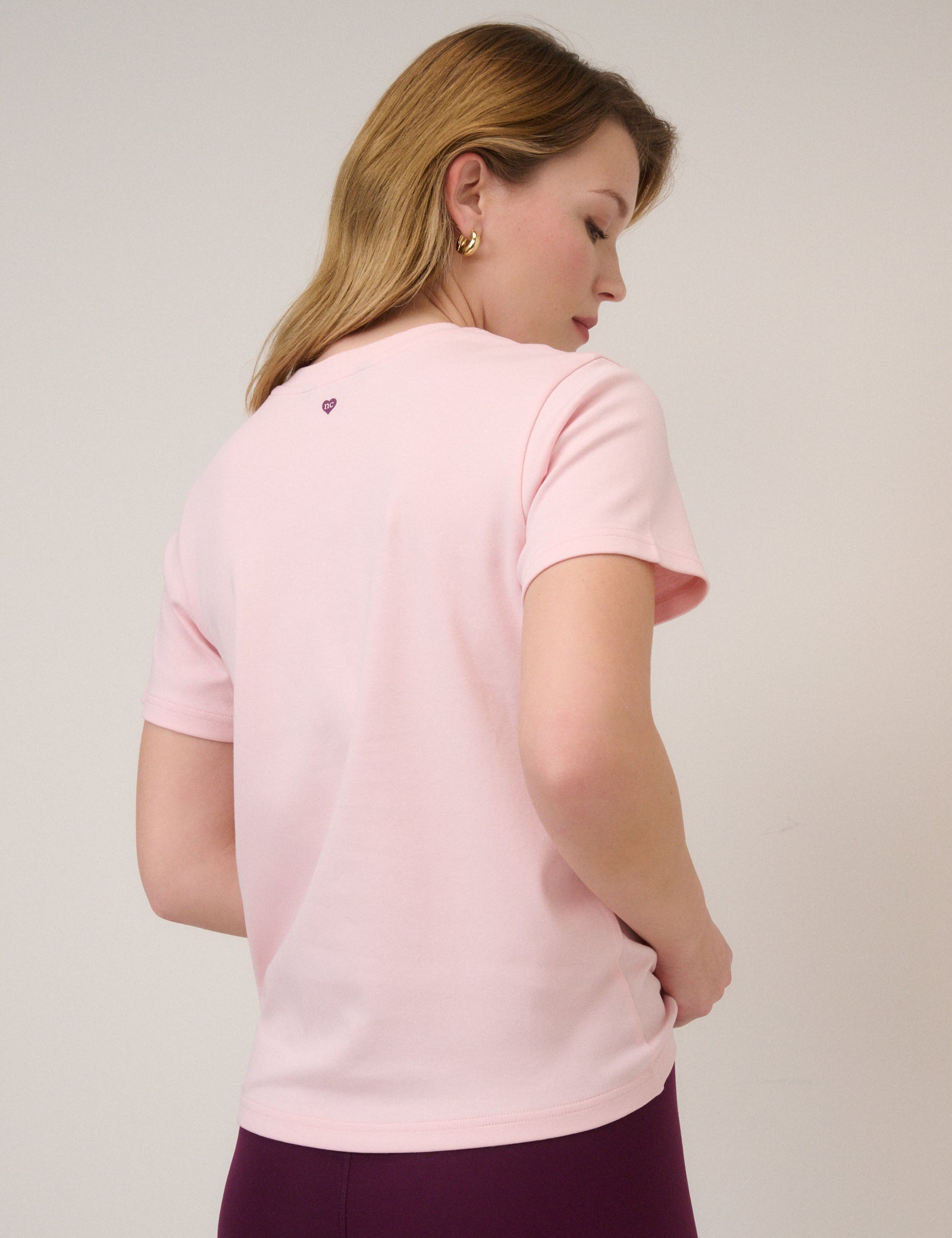 Pink Nobody's Club Graphic T-Shirt