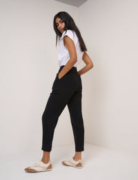 Black Cigarette Trousers