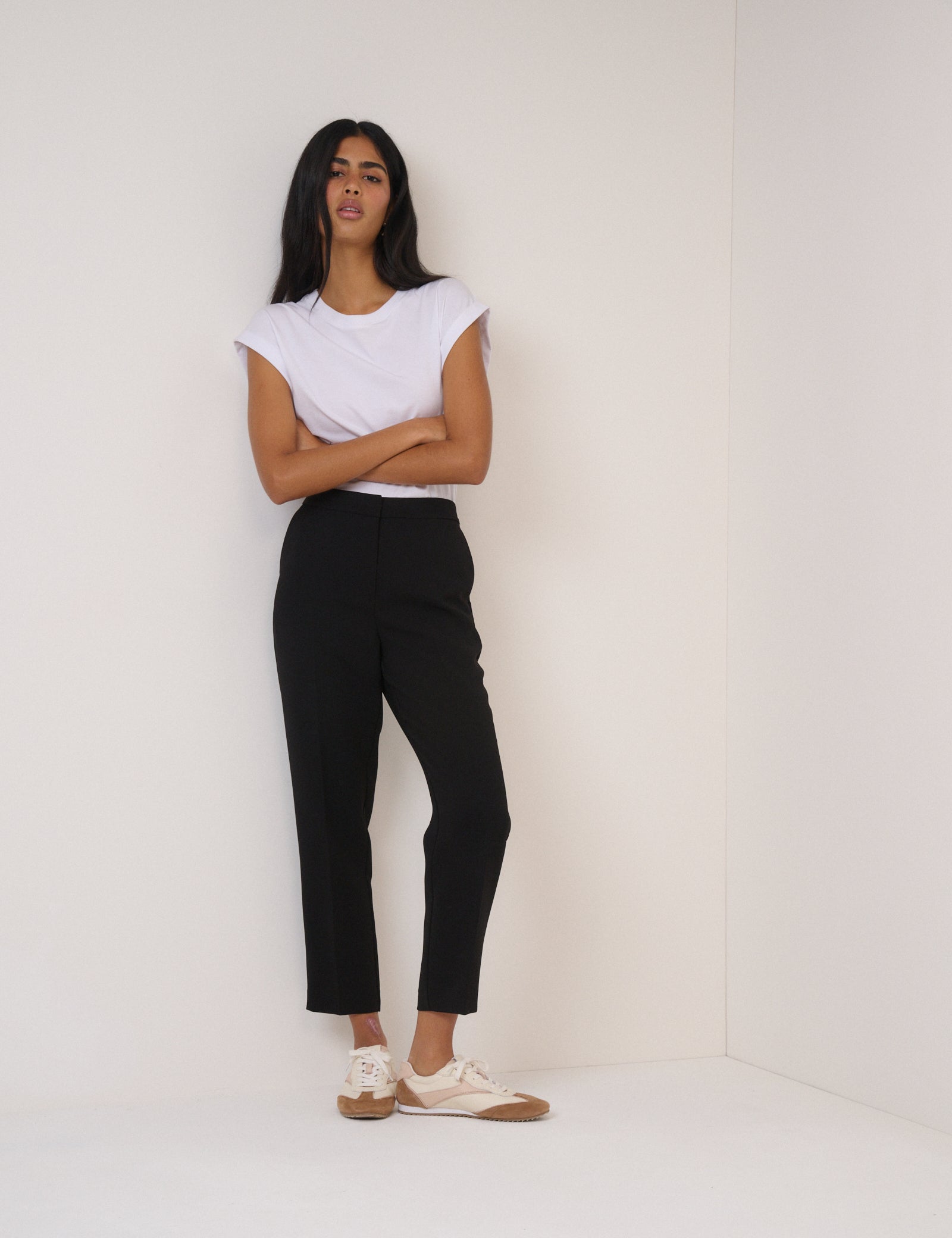 Black Cigarette Trousers