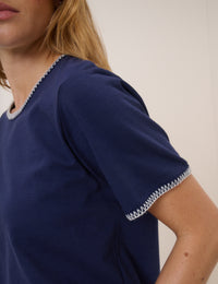 Navy Stitch T-shirt