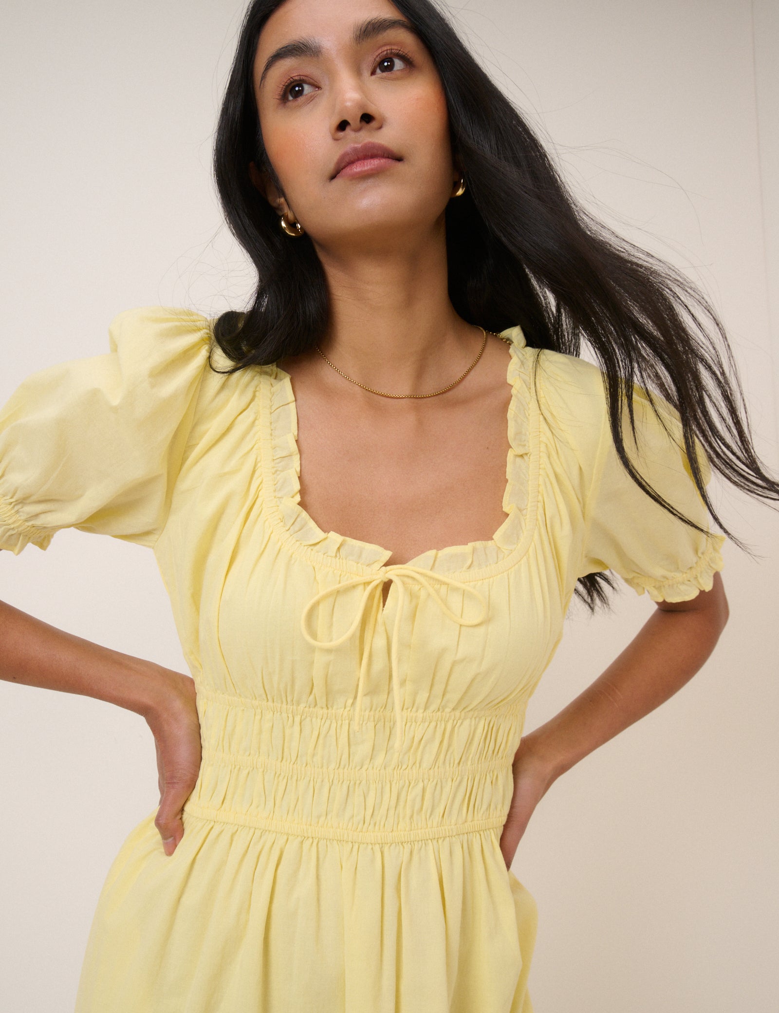 Butter Yellow Tula Midi Dress Butter Yellow Tula Midi Dress
