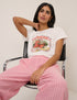 White Fruits Graphic T-Shirt