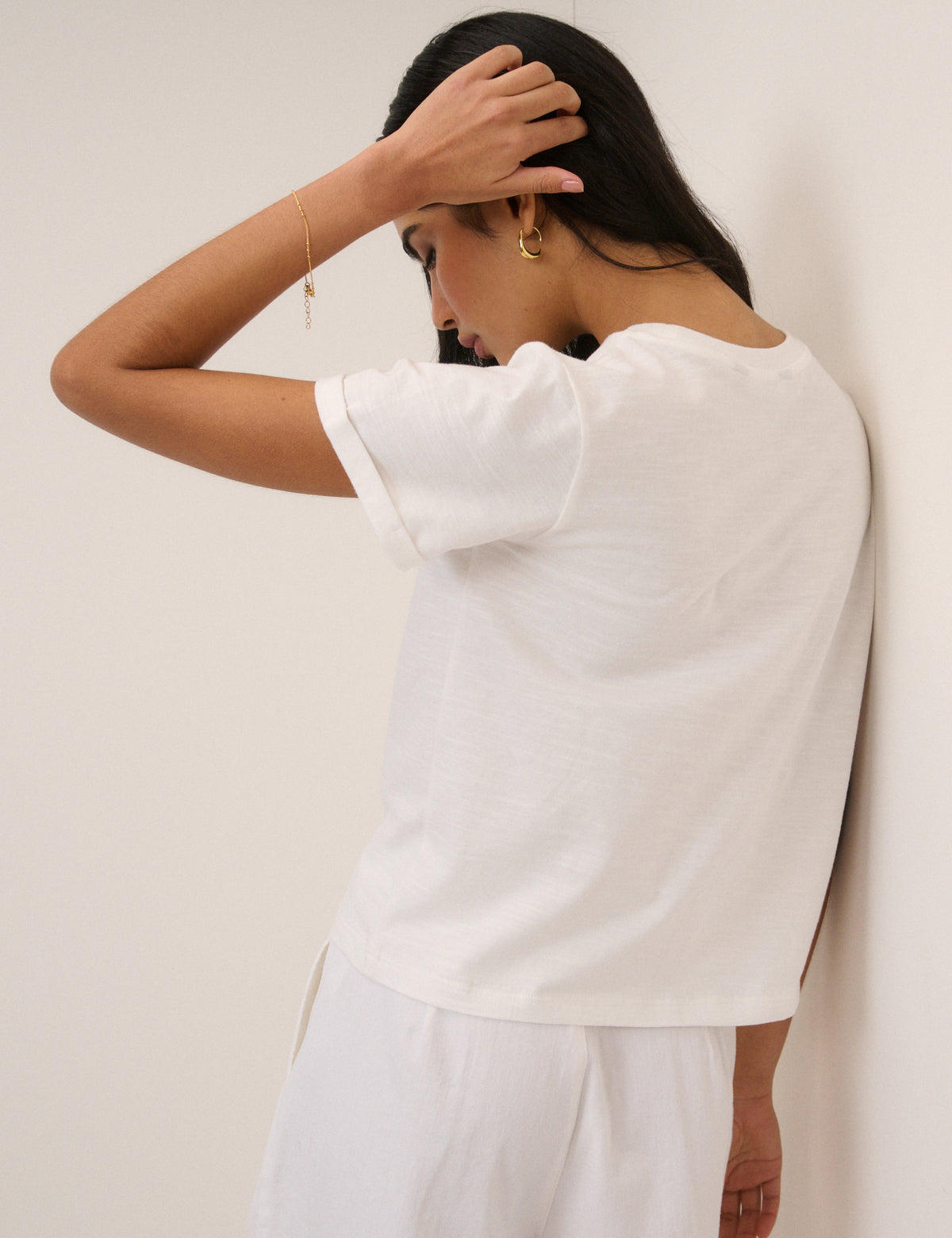White Fruits Graphic T-Shirt