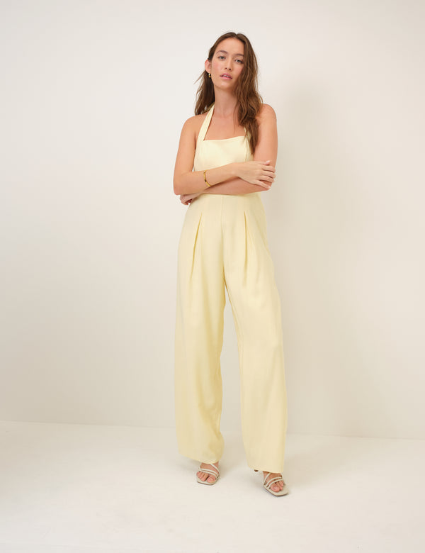 Butter Yellow April Jumpsuit