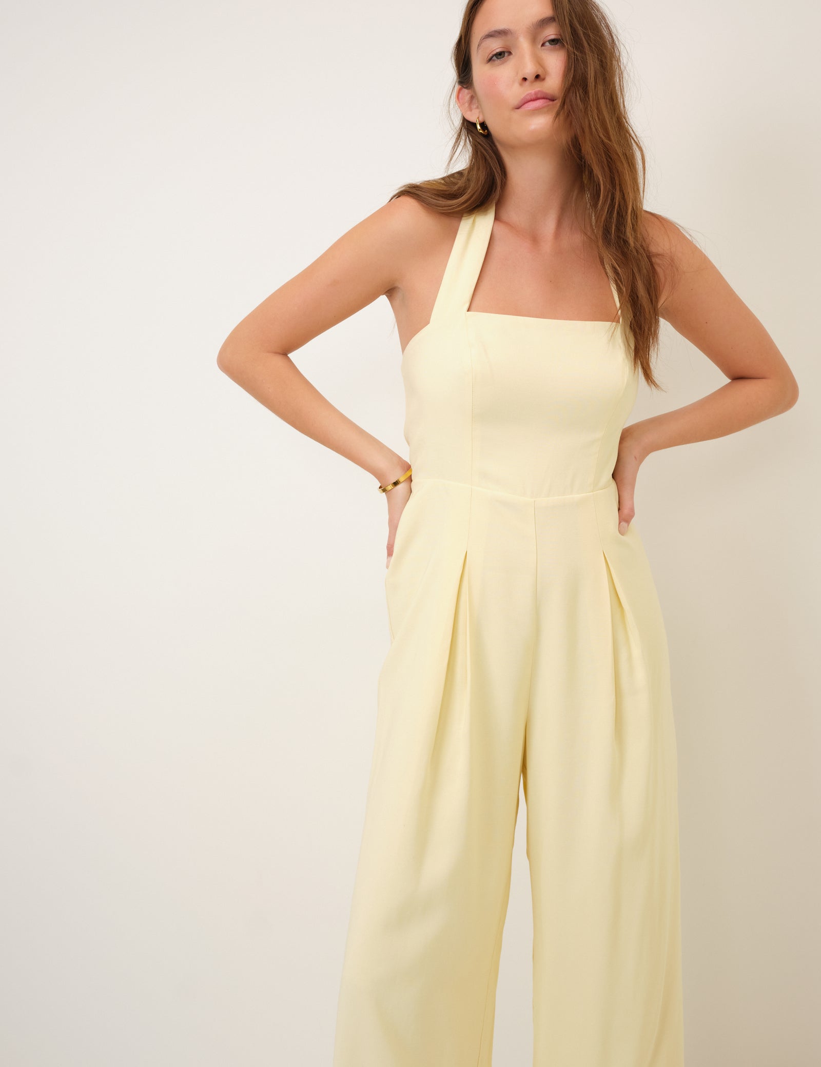 Butter Yellow April Jumpsuit