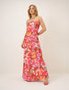 Pink Floral Robyn Maxi Dress