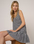 Black Gingham Millie Mini Dress