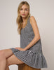 Black And White Gingham Millie Mini Dress