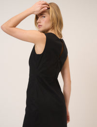 Black Sleeveless Vicky Mini Dress