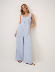 Blue Jumpsuits