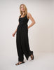 Black Square Neck Cora Jumpsuit