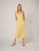 Butter Yellow Addison Midi Dress