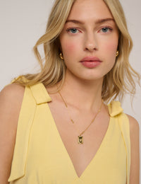 Butter Yellow Addison Midi Dress