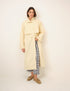 Butter Yellow Longline Funnel Neck Parka Jacket