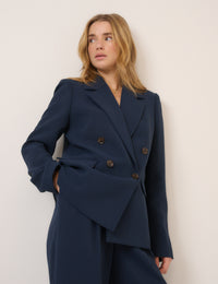 Navy Double Breasted Blazer