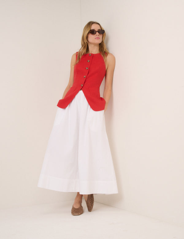 Longline Pocket Waistcoat