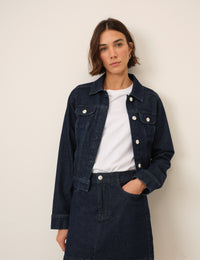 Dark Blue Denim Jacket