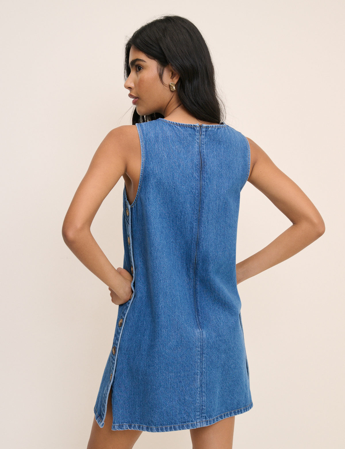 Izzie Denim Shift Dress