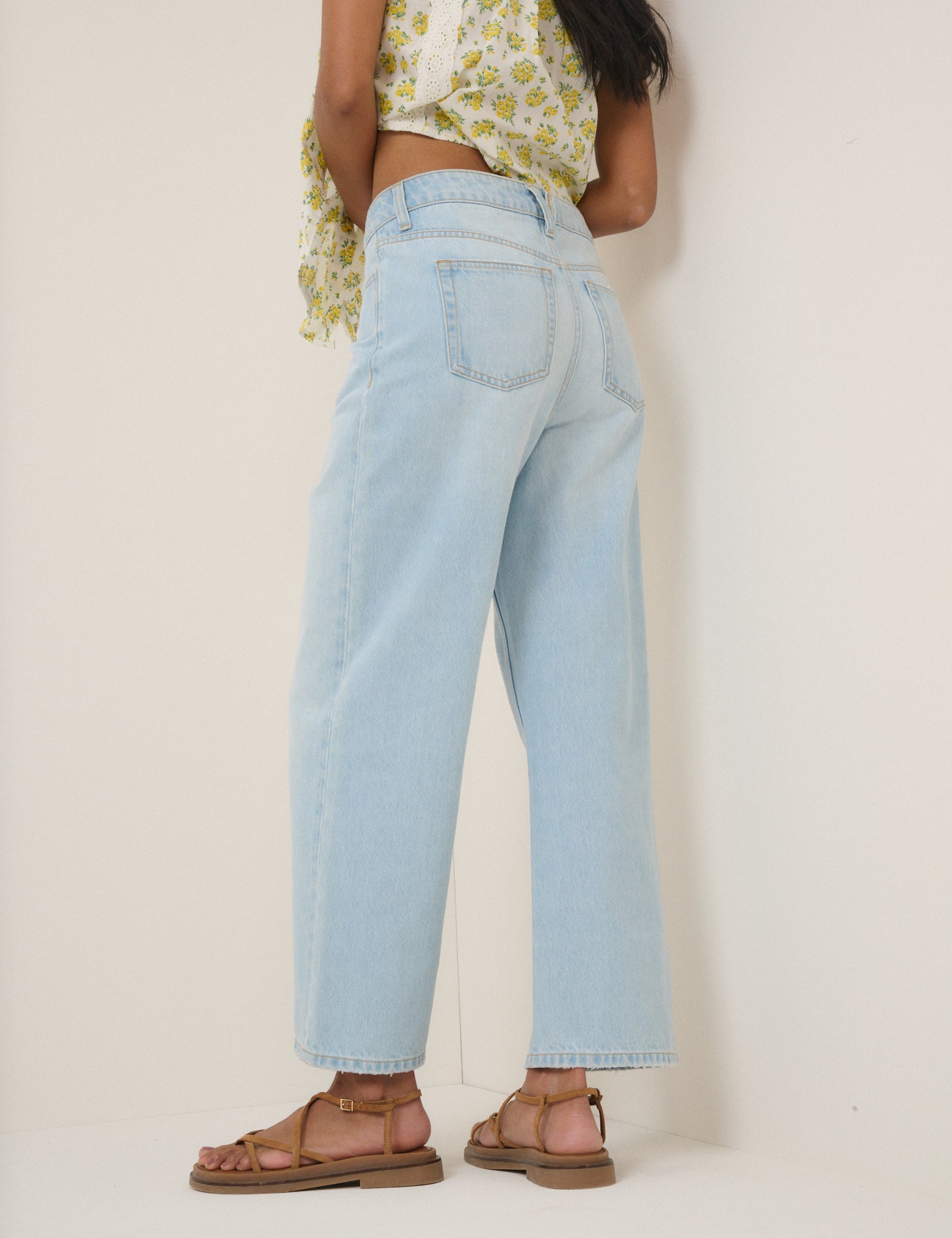 Bleach Wash Leyton Distressed Boyfriend Jean