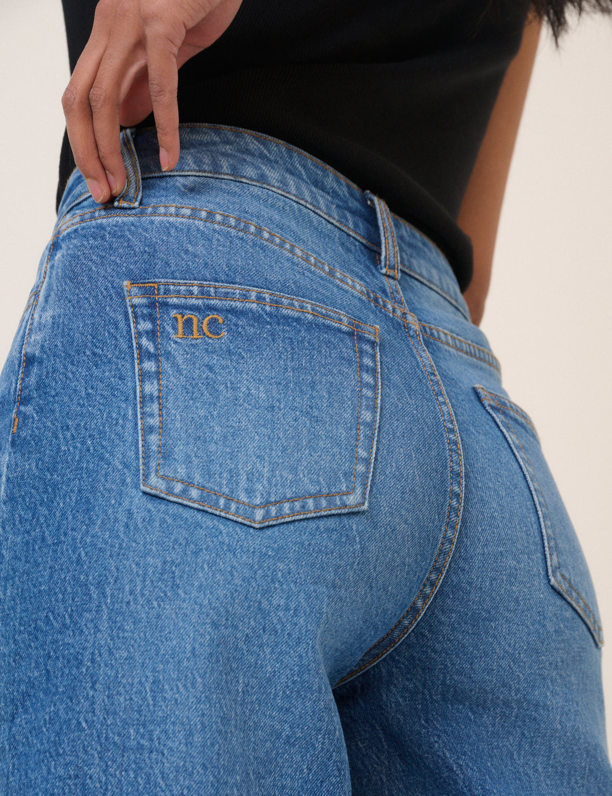 Denim Bermuda Shorts