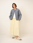 Reversible Navy Gingham Jacket