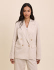 Stone Double Breasted Alicia Blazer