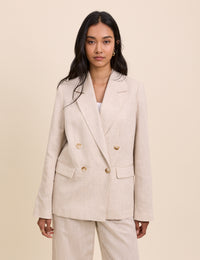 Stone Double Breasted Alicia Blazer