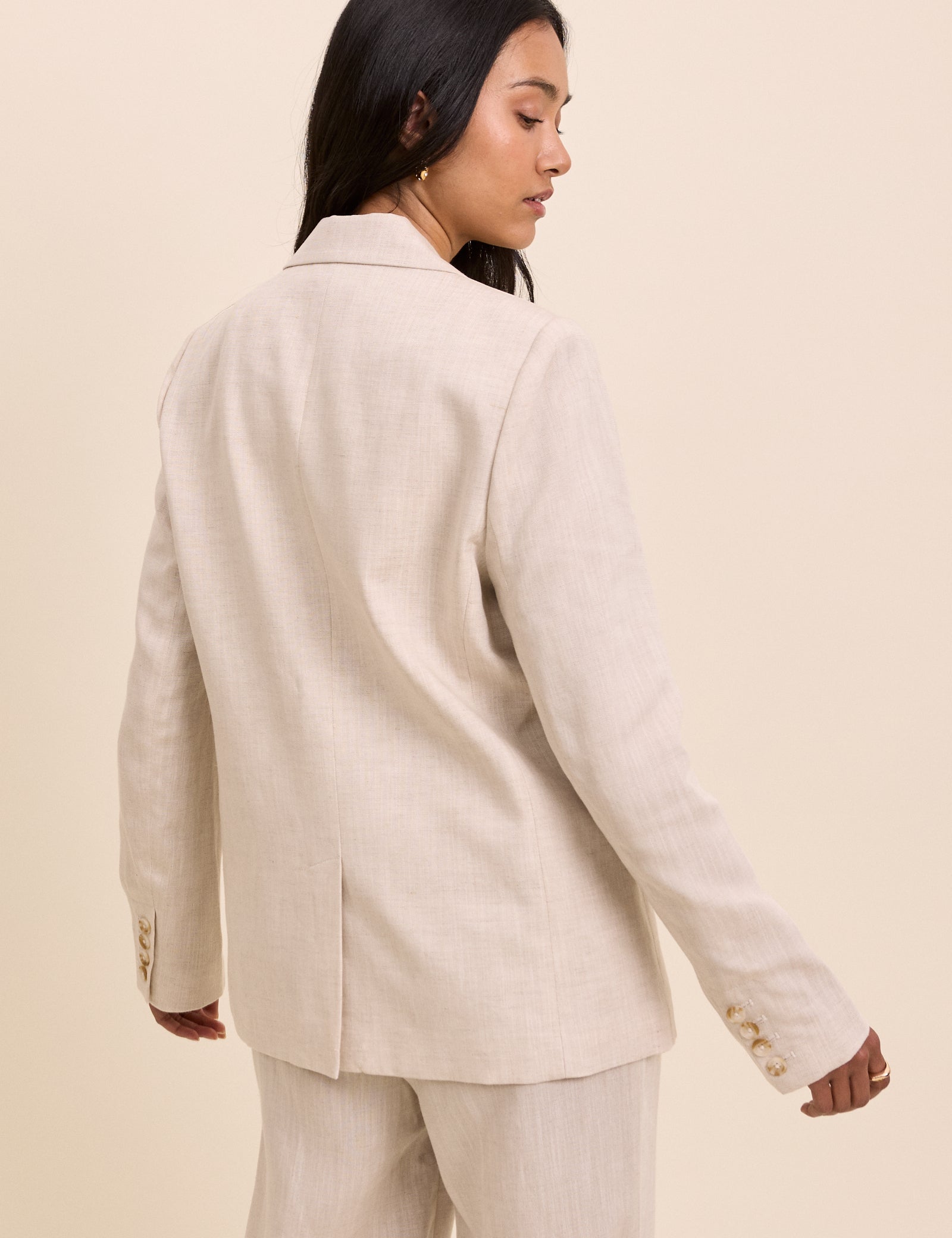 Stone Double Breasted Alicia Blazer