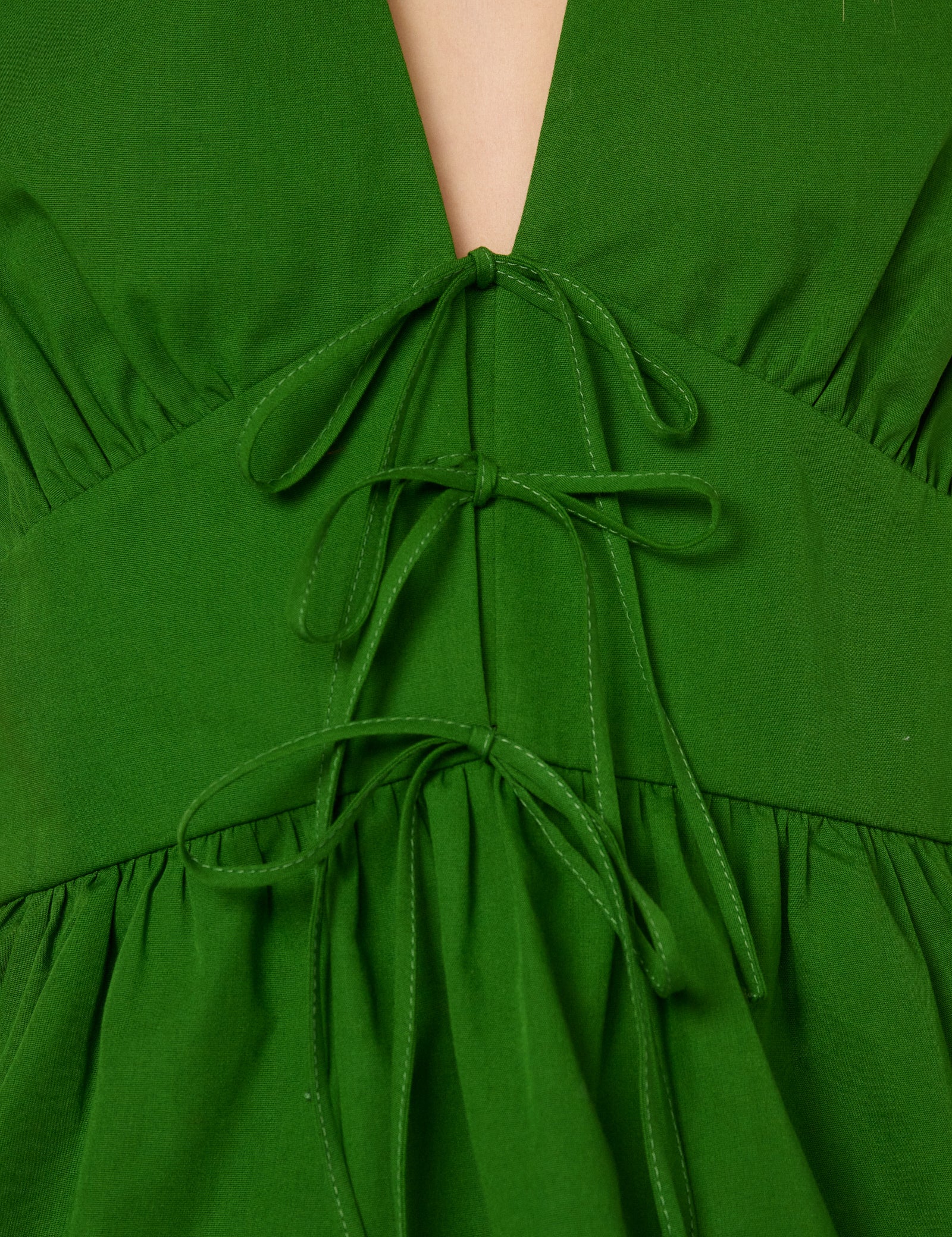 Green Halterneck Top