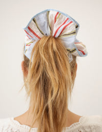 Yellow Double Layered Scrunchie