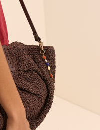 Multi Coloured Beaded Key Chain
