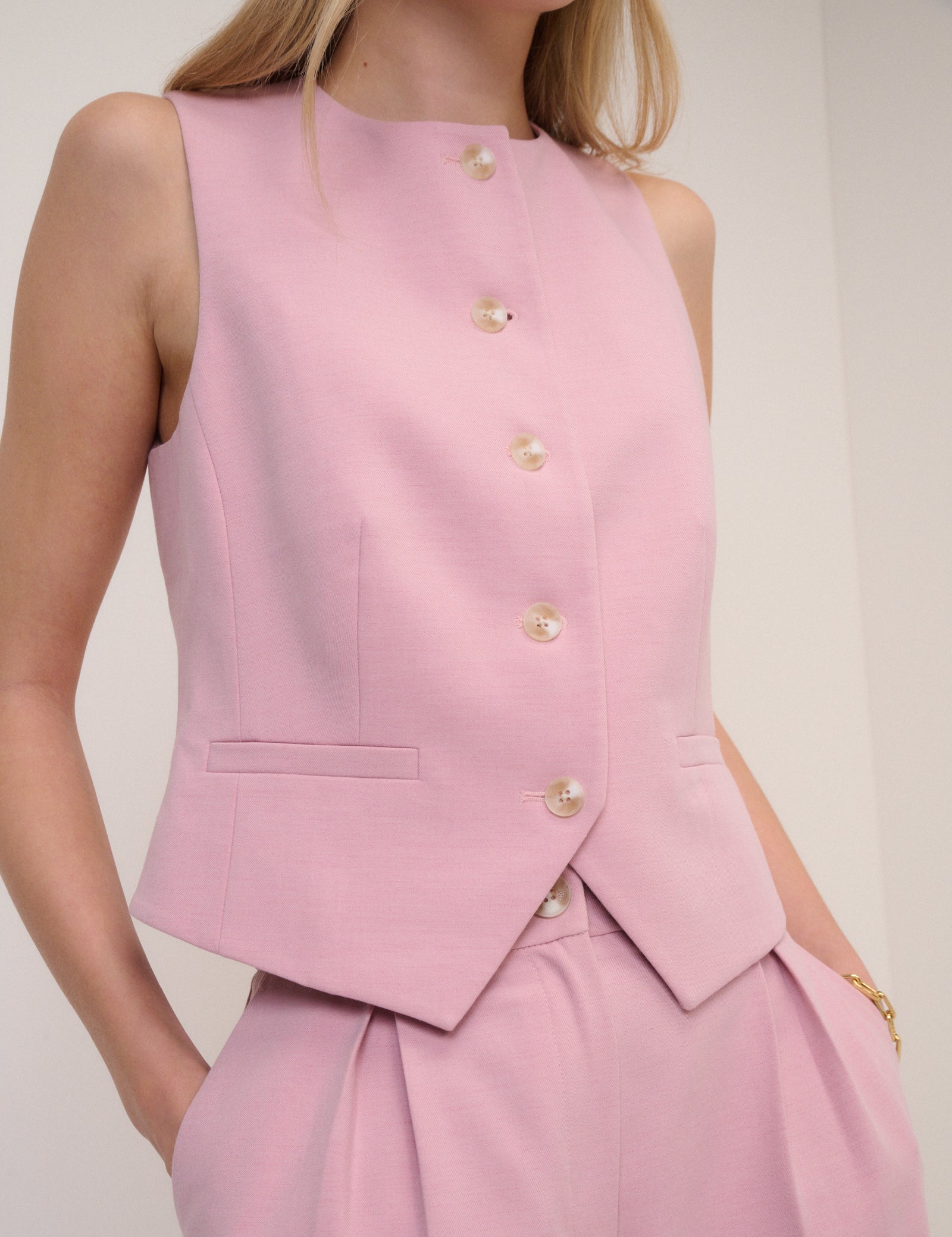 Gigi Twill Waistcoat