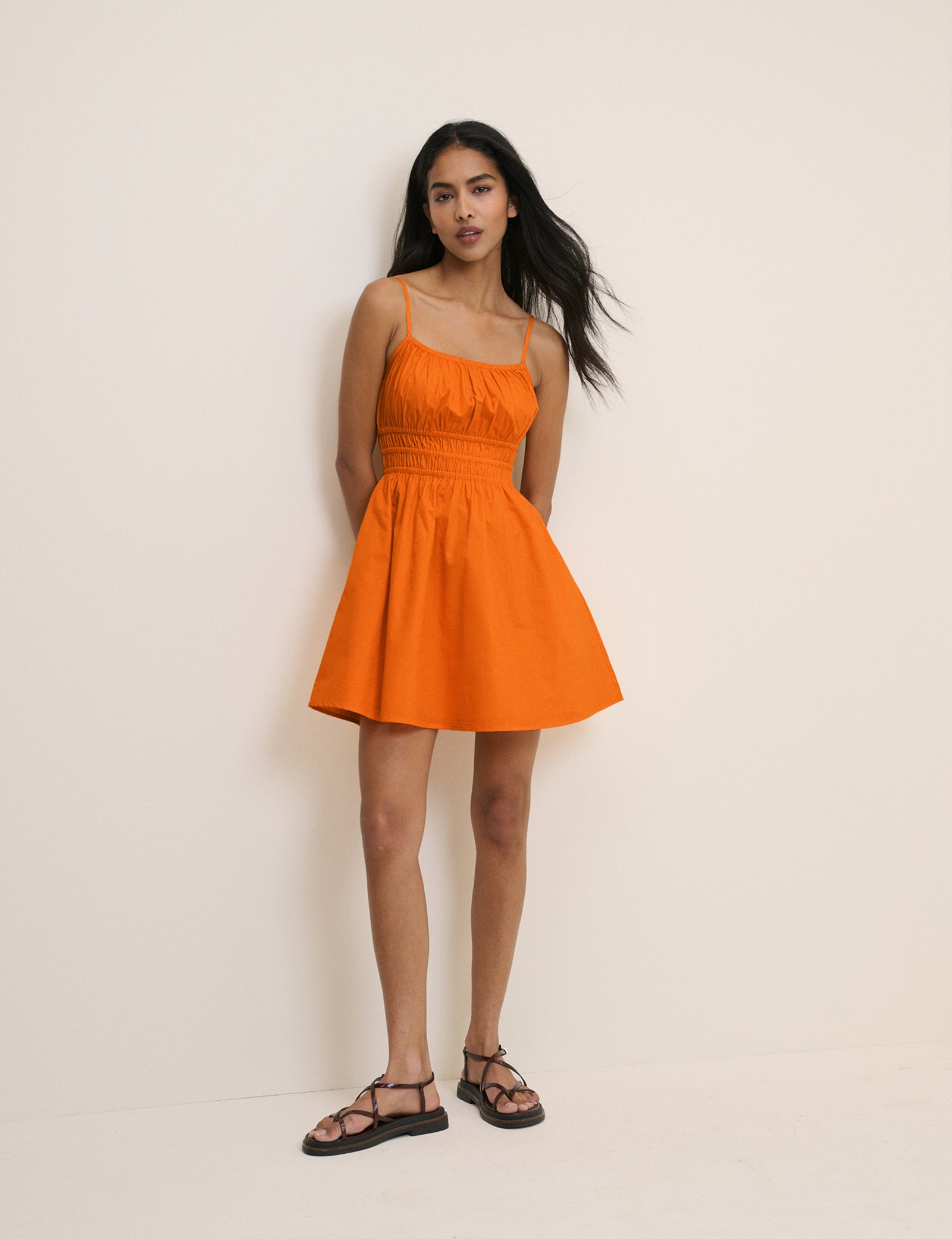Orange Jocelyn Mini Dress