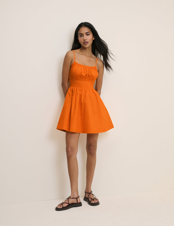 Orange Jocelyn Mini Dress