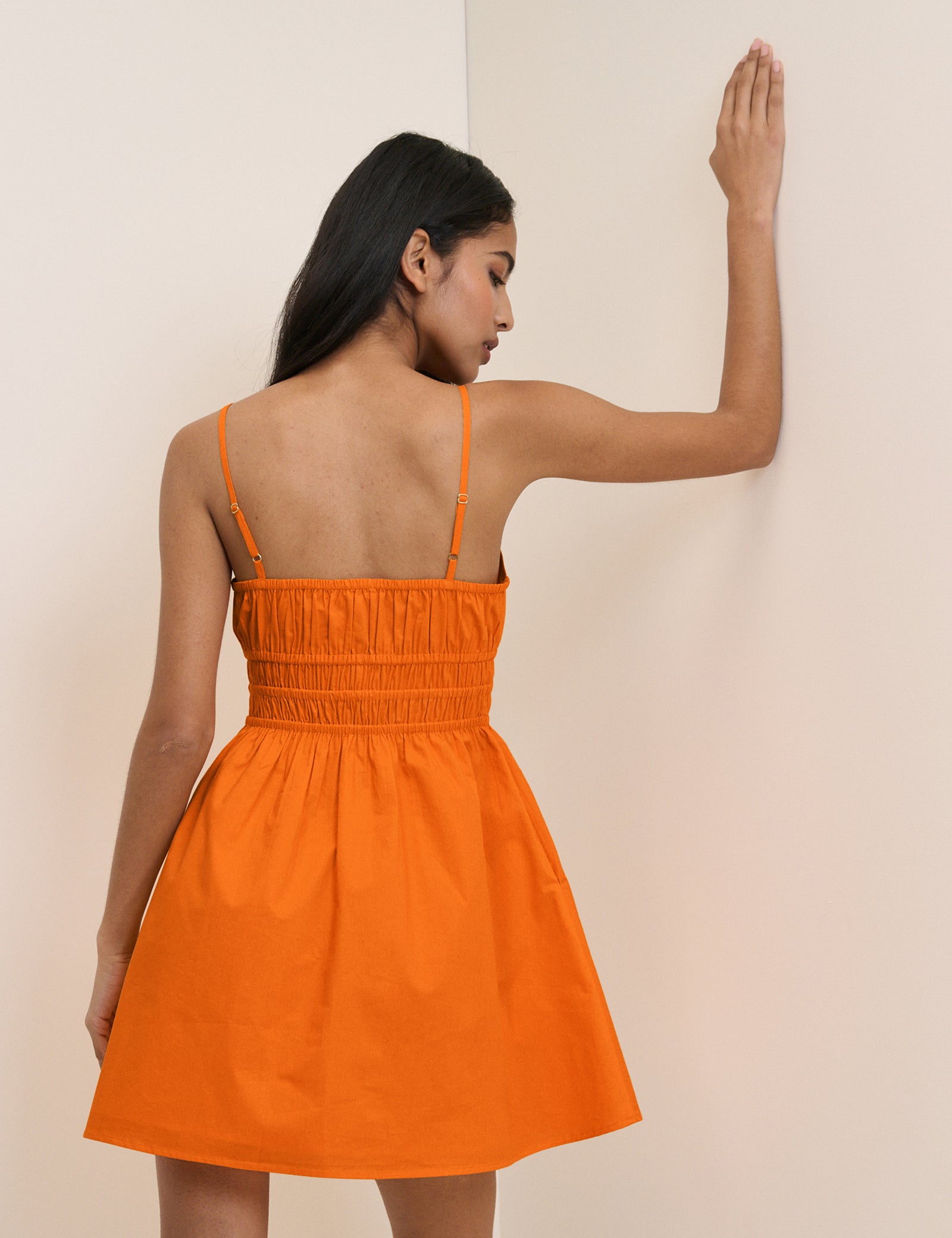 Orange Jocelyn Mini Dress