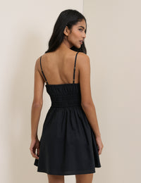 Black Jocelyn Mini Dress