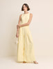 Butter Yellow Sleeveless Reign Wide Leg Jumpsuit