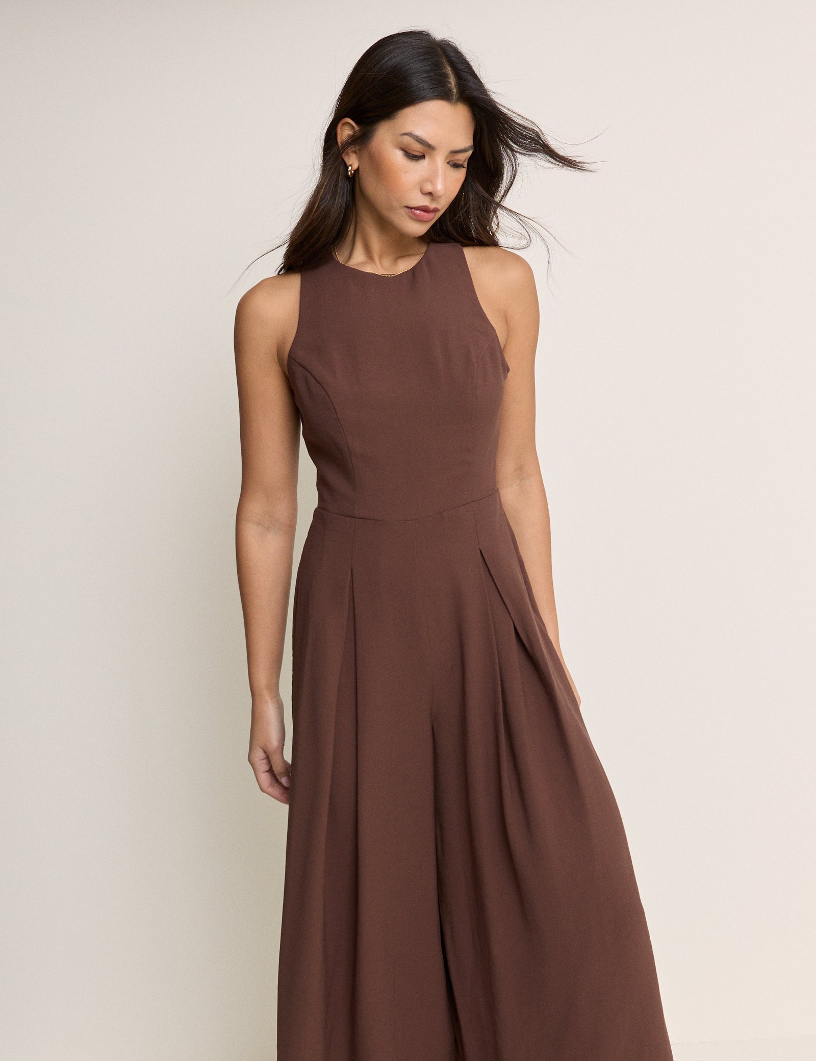 Brown Reign Jumpsuit