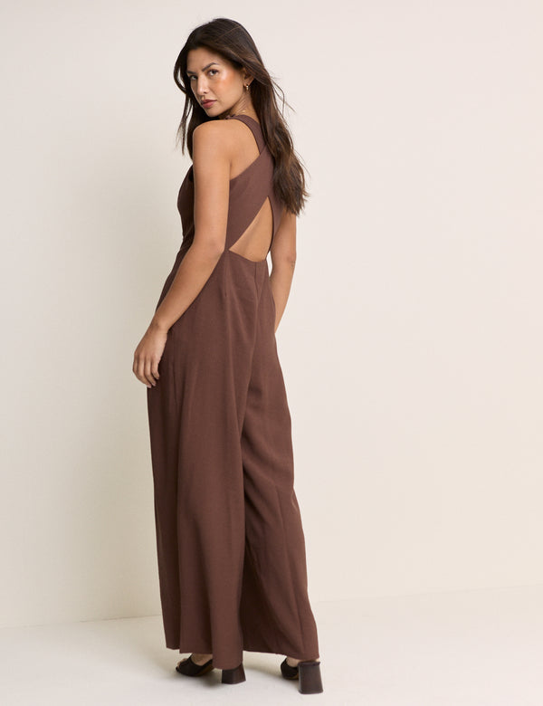 Brown Reign Jumpsuit