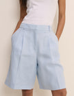 Baby Blue Bermuda Tailored Shorts