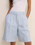 Baby Blue Bermuda Tailored Shorts