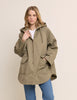 Green Hooded Parka Jacket