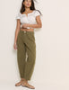 Khaki Utility Pocket Trousers